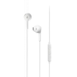Слушалки RIO In-Ear Headphones with Built-in remote control - Бели, 117952