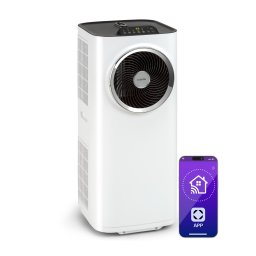 Klarstein Kraftwerk Smart 10K, мобилен климатик, 3 в 1, 12 000 BTU, контрол чрез приложение, бял (ACO15-Kraftwerk10k W)