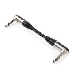 FrontStage 6,35 mm-Jack кабел, 15 cm, текстил (CJ-HC-6,3mm-6,3mm-15)