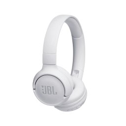 Безжични Bluetooth слушалки JBL T500BT бели