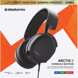 Слушалки Steel Series Arctis 3 Black Wired