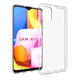 Калъф за Samsung A71 A715 силиконов гръб прозрачен