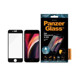 Стъклен протектор PanzerGlass за Apple iPhone 7/8/6/6s/SE 2020/2022 CaseFriendly - Черно