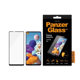 Стъклен протектор PanzerGlass за Samsung Galaxy A21S CaseFriendly Black, 117558