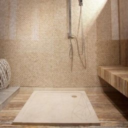 Душ корито от травертин Класик ST-012 SBSS 90 x 90 см x 3 см