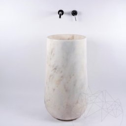 Мивка Signature от мрамор Арабескато 40 x 85 см
