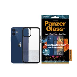 Гръб PanzerGlass за IPhone 12 mini 5.4" - Черна Рамка, 117933