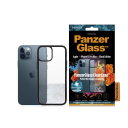 Гръб PanzerGlass за iPhone 12 Pro Max 6.7" - Черна Рамка