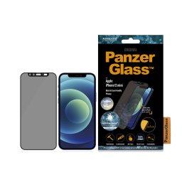 Стъклен протектор PanzerGlass за Apple iPhone 12 mini 5.4 Privacy CamSlider AntiBacterial - Черен