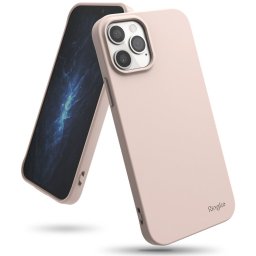 Силиконов калъф кейс RINGKE AIR S за iPhone 12 / iPhone 12 Pro, Розов