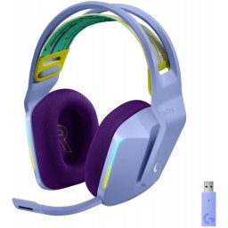 Слушалки Logitech G733 Lightspeed Lilac Wireless