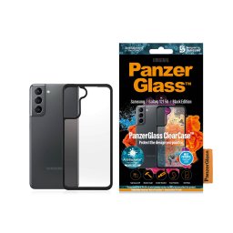 Калъф PanzerGlass за Samsung Galaxy S21 AntiBacterial - Черна рамка