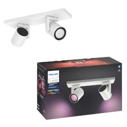 Hue Argenta Double Spotlight White