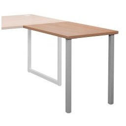Помощно бюро Industrial 60х80см сив/орех