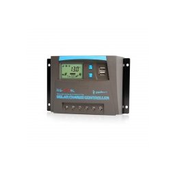 RG-720SL - контролер, управление, на зареждане, акумулаторни батерии, от соларен панел, LCD дисплей, 12V, 24V, 20A