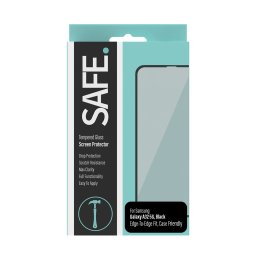 Стъклен протектор Safe за Samsung Galaxy A32 5G CaseFriendly - Черен