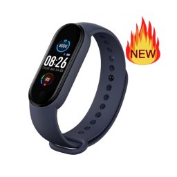 Смарт гривна Smart technology M5, Пулс, Кръвно налягане, Температура