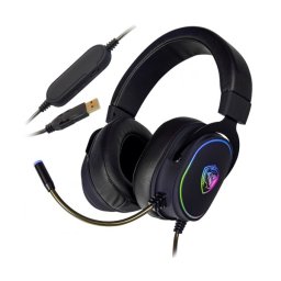 Гейминг слушалки за компютър с микрофон ROXPOWER T-ROX STGH381, Led подсветка