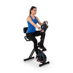 Capital Sports Azura Full Body Comfort, домашен тренажор, ръчен велосипед, маховик с тегло 7,5 кг, ремъчно задвижване (FIT4-AzuraComfort)