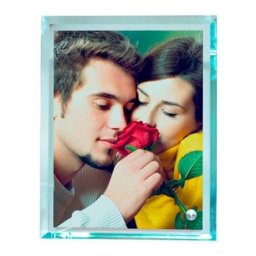 Кристална фоторамка - 18х13 см (N15)