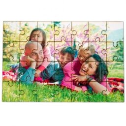 Пъзел - 28 части, 20 x 29 см (дървена основа)