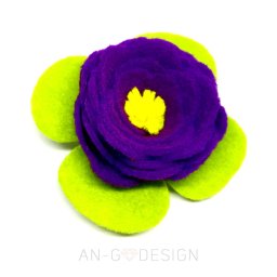 Елегантна Брошка Lotus