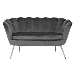 Канапе Memo.bg модел Shel silver velvet