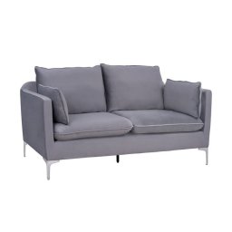 Диван Memo.bg модел Karen hrom grey velvet - двойка