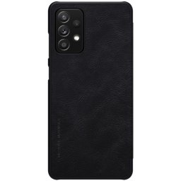 Калъф Nillkin Qin за Samsung Galaxy A72 5G/4G - Черен