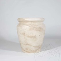 Римска ваза от травертин Класик 30 x 25 x 25 см