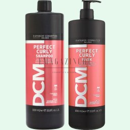 Diapason Cosmetics Шампоан и маска за къдрава и чуплива коса 1000+1000 мл. DCM Perfect Curly Shampoo & mask