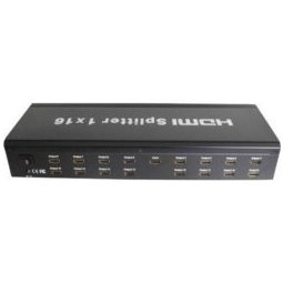 HDMI сплитер Estillo HDSP0116M, от 1x HDMI(ж) към 16x HDMI(ж), HDMI 1.3, макс 16 устройста