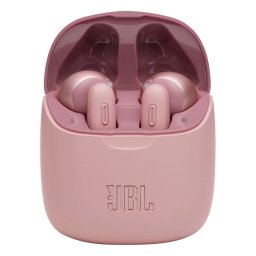 Безжични слушалки JBL Tune 225tws със зареждаща кутия, Розови