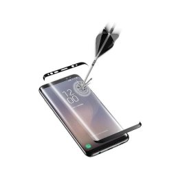 Стъклен протектор Cellular Line за Samsung Galaxy S8 Plus - Черен