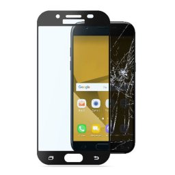 Стъклен протектор Cellular Line за Samsung Galaxy J3 2017 - Черен