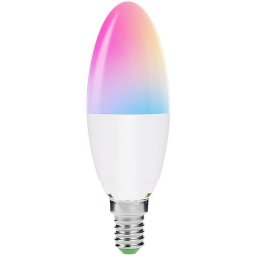 WiFi LED Крушка Свещ 5W E14 RGBCW