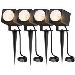 Ландшафтен Спот LED Прожектор MustWin 10W - 4бр Комплект