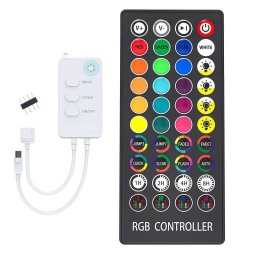 WiFi Музикален RGB контролер с Дистанционно за LED Лента