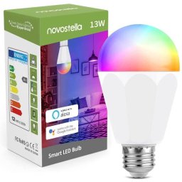 Смарт Крушка Novostella LED RGBCW 13W 1300lm E27 WiFi