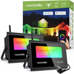 WiFi LED Прожектор Novostella RGBW 20W/60W/100W - 2бр Комплект