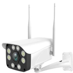 WiFi IP Охранителна Външна Камера Full HD с Осветление