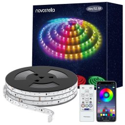 RGBIC LED Лента Novostella Външна Водоустойчива Bluetooth+RF 16м/32м