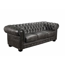 Диван Memo.bg модел Chestyrfiild - тройка antique grey