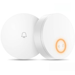 WiFi Звънец Tuya Водоустойчив с Безжичен Кинетичен Бутон