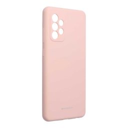 Гръб Mercury Silicone case за Samsung Galaxy A72 4G/5G - Розов