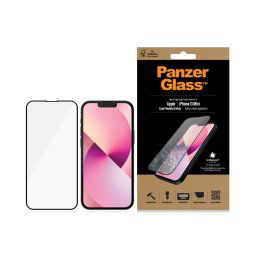 Стъклен протектор PanzerGlass за Apple Iphone 13 mini 5.4 CaseFriendly, Antibacterial,Pro - Черен