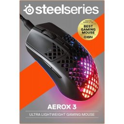 Мишка SteelSeries Aerox 3 Wired Black USB