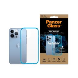 Гръб PanzerGlass за IPhone 13 Pro , ClearCase - Синя рамка