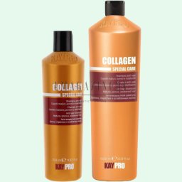 KayPro Овлажняващ шампоан за слаба коса с колаген 350 / 1000 мл. Collagen Anti Age shampoo