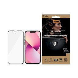 Стъклен протектор PanzerGlass за Apple Iphone 13 mini 5.4, CaseFriendly, CamSlaider,AB, Swarovski Edition